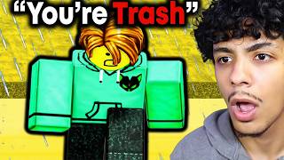 Noob Gets BULLIED In Strongest Battlegrounds... (Roblox)
