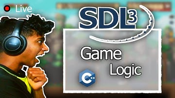 "Game Logic" in SDL3 C++ |100 days of C++ (Days 75/100) | 250 Days of Programming (Day 81/250)