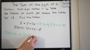 Sum of the digits of a number SAT questions