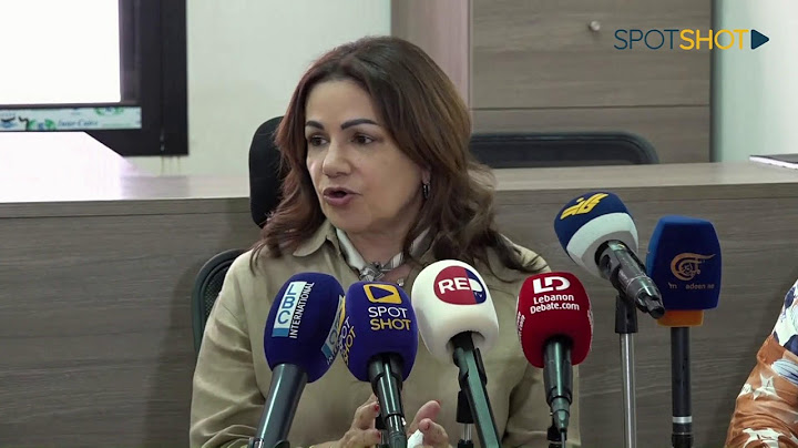مؤتمر صحفي لوزيرة الشؤون في مركز جبشيت الإنمائي لإعلان خطة للنازحين والمتضررين