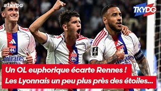 Un OL euphorique écarte Rennes ! Les Lyonnais un peu plus près des étoiles...