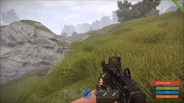 Rust - M249 Attack on Raid Base