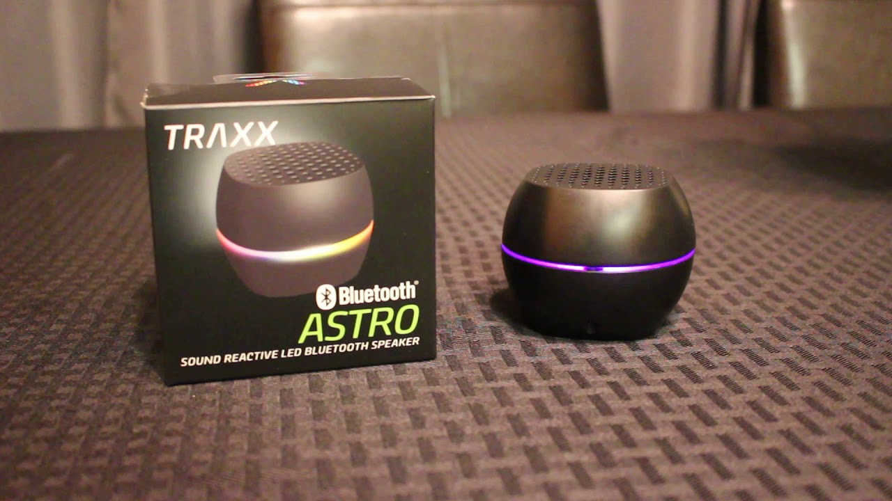 Traxx Bluetooth Astro Speaker Review - YouTube