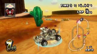 Mario Kart Wii Retro Rewind  N64 Kalimari Desert