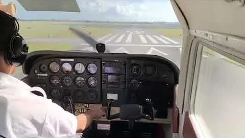 CESSNA CRASH IN SOLO FLIGHT WITH CHINESE STUDENT PILOT