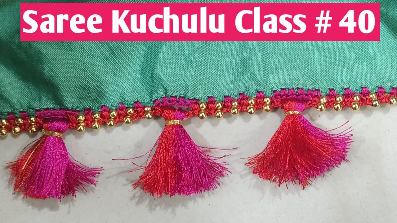 Saree kuchulu Class # 40 - YouTube