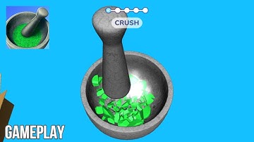 Crush into ball: Asmr Smash 3D Walkthrough Mobile Gameplay (Android, iOS)