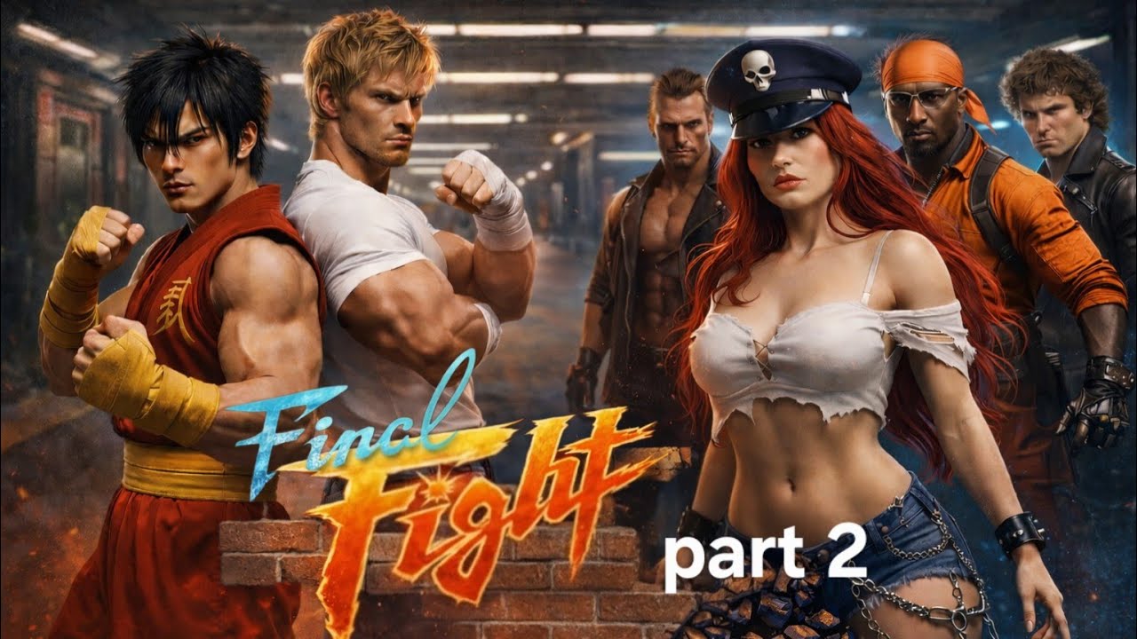 Final Fight Cinematic short film part 2 파이널파이트 ファイナルファイト