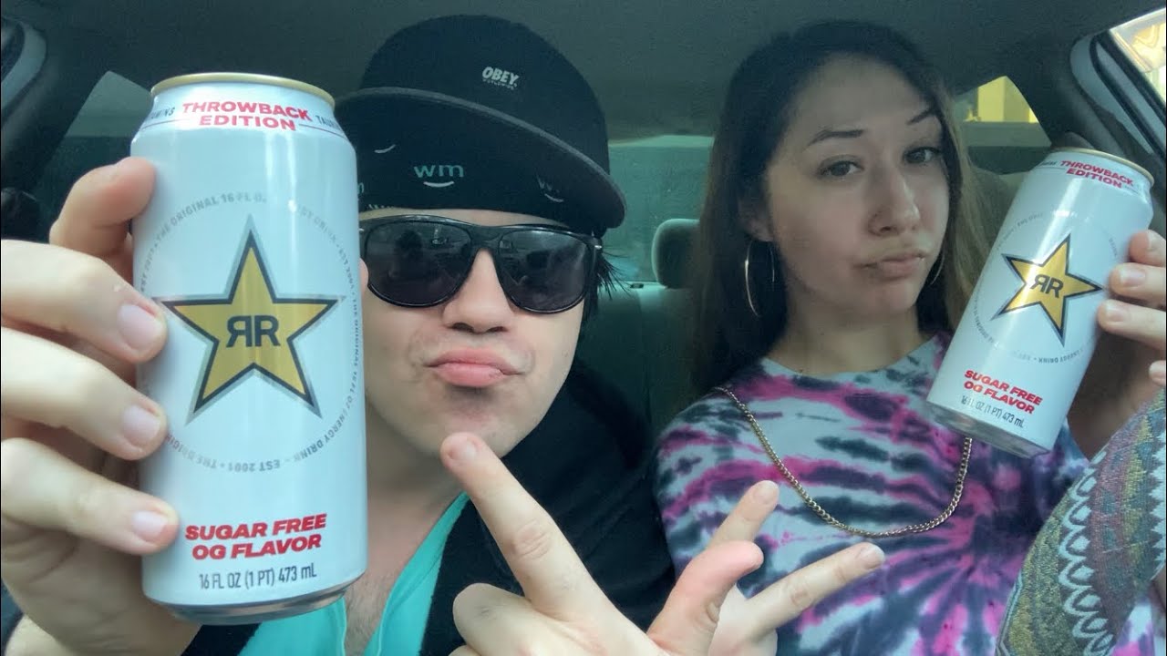 Rockstar Energy Drink, Throwback Edition: O.G. Sugar Free, 16 Fl