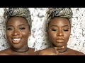 NUDE MAKEUP FOR DARK SKIN / JULIET OJIAKO