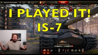 WarGaming Says IS7 Should Go 70 km/hr so I Played It!