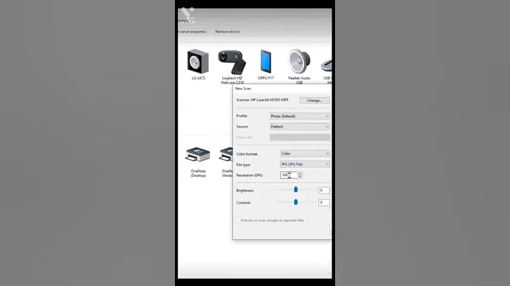 way to scan any doc from printer (scanning the document) #computer #technology