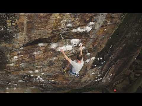 Mega Mac (25/7b), Rosies crag at Nowra.