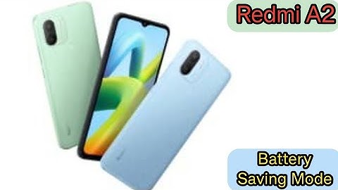 How To Enable Battery Saving Mode Redmi A2 Plus,Power Saving Mode Enable Kaise Karen,Redmi A2 Plus,