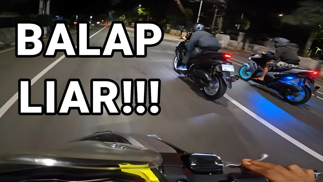 BALAPAN AEROX ALPHA VS AEROX NEW