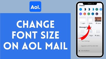 How to Change Font Size on AOL Mail (2024) | Edit Font Size on AOL Mail
