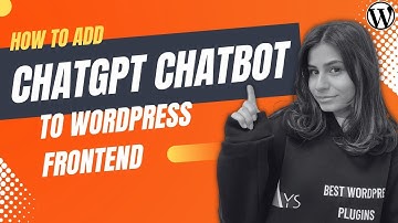 How to Add ChatGPT Chatbot to WordPress Website