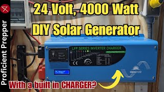 24v DIY Solar Generator Setup - 4000w - 10,240kwh with Built-in Battery Charger screenshot 3