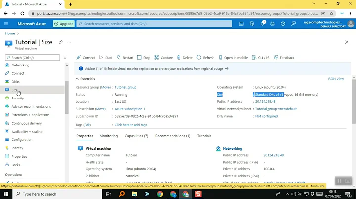 How to increase or decrease the size of your Azure Virtual Machine | Increase RAM & CPU