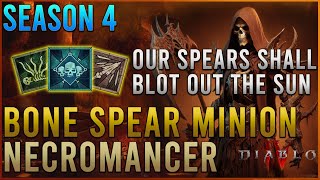 Diablo 4 Season 4 Theory Necromancer Build - Chapter 3: Bone Spear Minion Necromancer