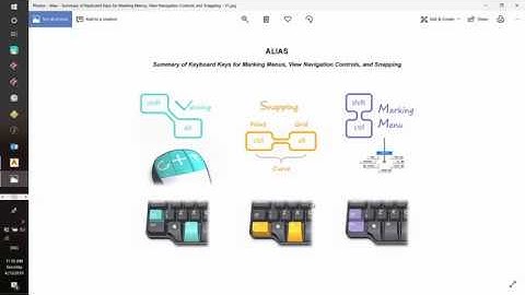 ALIAS STUDIO - MARKING MENUS and OBJECT SELECTION