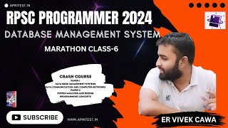 RPSC PROGRAMMER 2024 | DBMS | MARATHON-5 | Er. Vivek Cawa