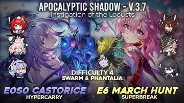 E0S0 Castorice & E6 March 7 Superbreak - Apocalyptic Shadow Version 3.7 Fullstars | Honkai Star Rail