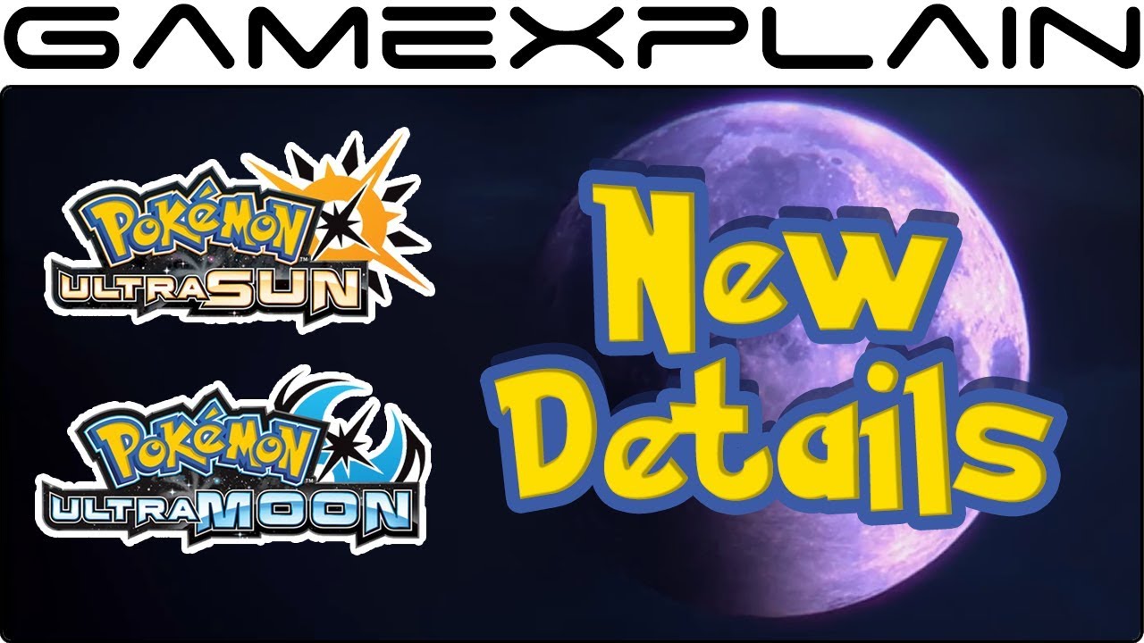 Pokémon Ultra Sun & Ultra Moon - NEW Details! (Legendaries & Mewtwo ...
