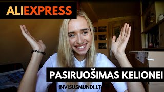 Aliexpress pirkiniai | Pasiruošimas mūsų kelionei (#vlogas)