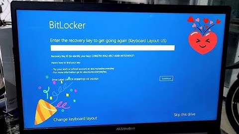 Key BitLocker hướng dẫn chi tiết cứu dữ liệu