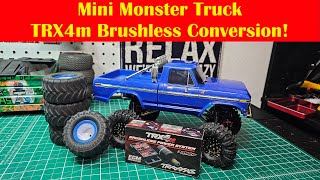 TRX4m Mini Monster Brushless Conversion! @TheDudeRc