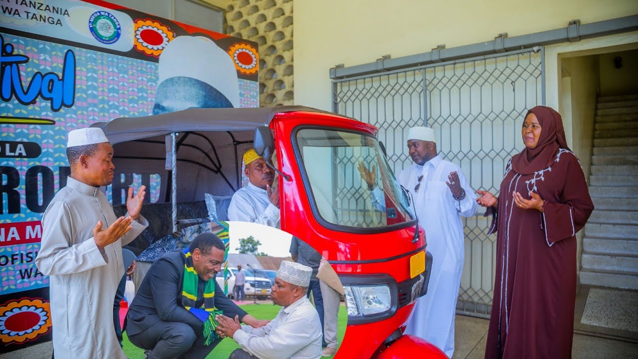 WAZIRI MKUU ATIMIZA AHADI YAKE YA BAJAJI, RC TANGA AKABIDHI KWA MUHUSIKA 