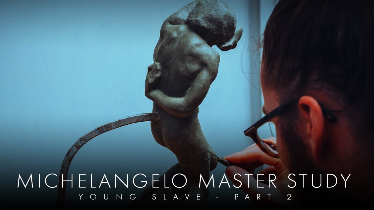 Michelangelo Master Study - Young Slave - Part 2