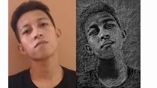How to make Scribble Art|PicsArt Editing Tutorial 2020 screenshot 5