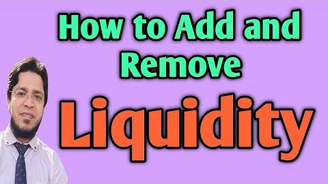 How to Add or Remove Liquidity in Pancakeswap