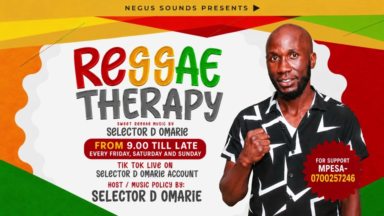 Selector D Omarie Reggae Therapy Saturdays One Man Army Conscious Roots Sessions Tik Tok Live Mix 4 thumbnail