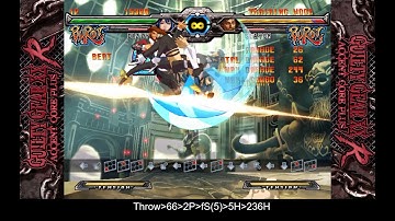 Guilty Gear XX Accent Core Plus R - Dizzy Combos