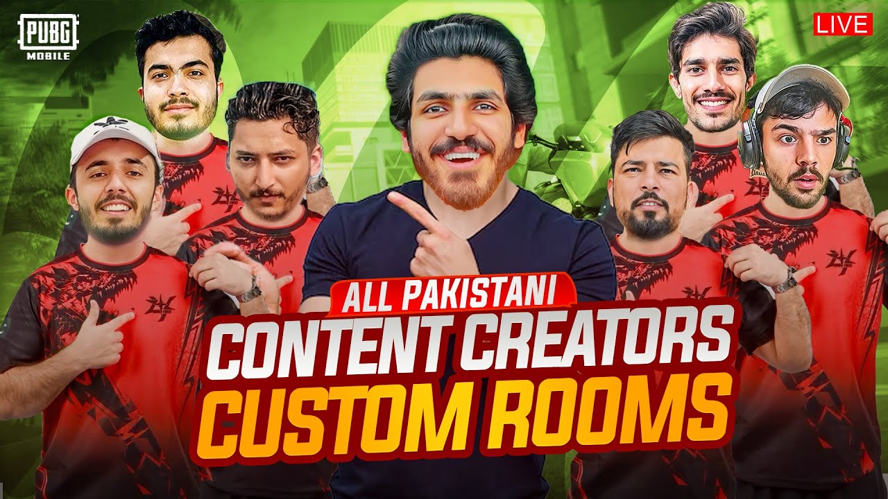SOON BIG GIVEAWAY🔥 ALL PAKISTANI CONTENT CREATORS MATCHES  😎OLD BEST EVENT CUSTOM ROOMS