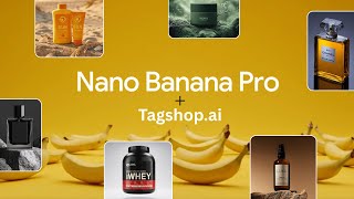 🍌Meet NanoBanana Pro + Photo to Avatar on Tagshop.ai #NanoBananaPro #PhotoToAvatar #TagshopAI