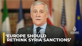 Italys Foreign Minister Visits Syria To Support Post-Ad Transition