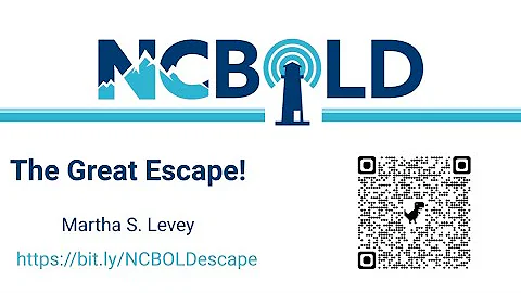 The Great Escape! Presented by Martha Levey