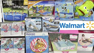 WALMART NEW SUMMER DEALS SHOP WITH ME | WALMART | NEW POOL SUPPLIES | WALKTHROUGH | SHOPPING