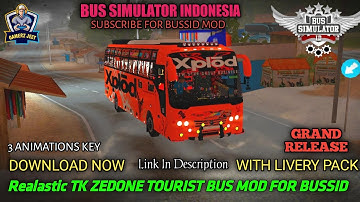 Share Mod Xplod Zedone Bus Mod for Bussid|| Bus Simulator Indonesia||Tech With Kanappi || Gamerzjeet