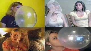 Blondes Blow The Biggest Bubbles