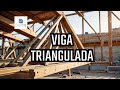 Cómo diseñar y calcular viga celosía, viga triangulada.