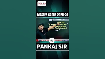 Master Cadre Maths Tricks by Pankaj Sir | Easy Maths Shortcuts | Udaan Institute