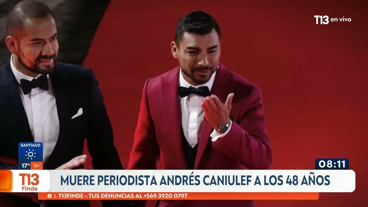 Así fue el paso de Andrés Caniulef por Teletrece