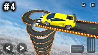 Impossible Car Ramp Stunt Gameplay #4 | Thrilling Action and Heart-Pounding Stunts!