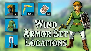 Wind Armor Set + Sea-Breeze Gear Locations - Zelda TOTK
