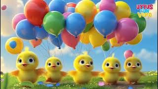 LAGU ANAK INDONESIA POPULER BALONKU VERSI ANAK AYAM | UYYUS FUN VIDEO